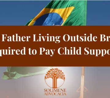 Is a father living abroad required to pay child support?