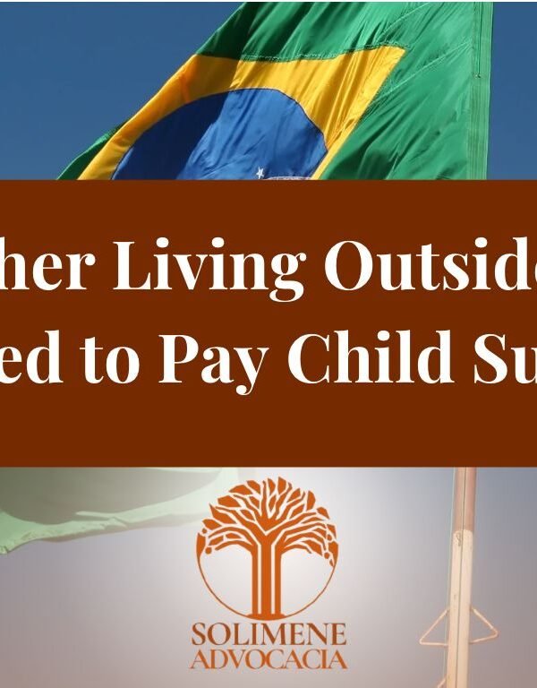 Is a father living abroad required to pay child support?